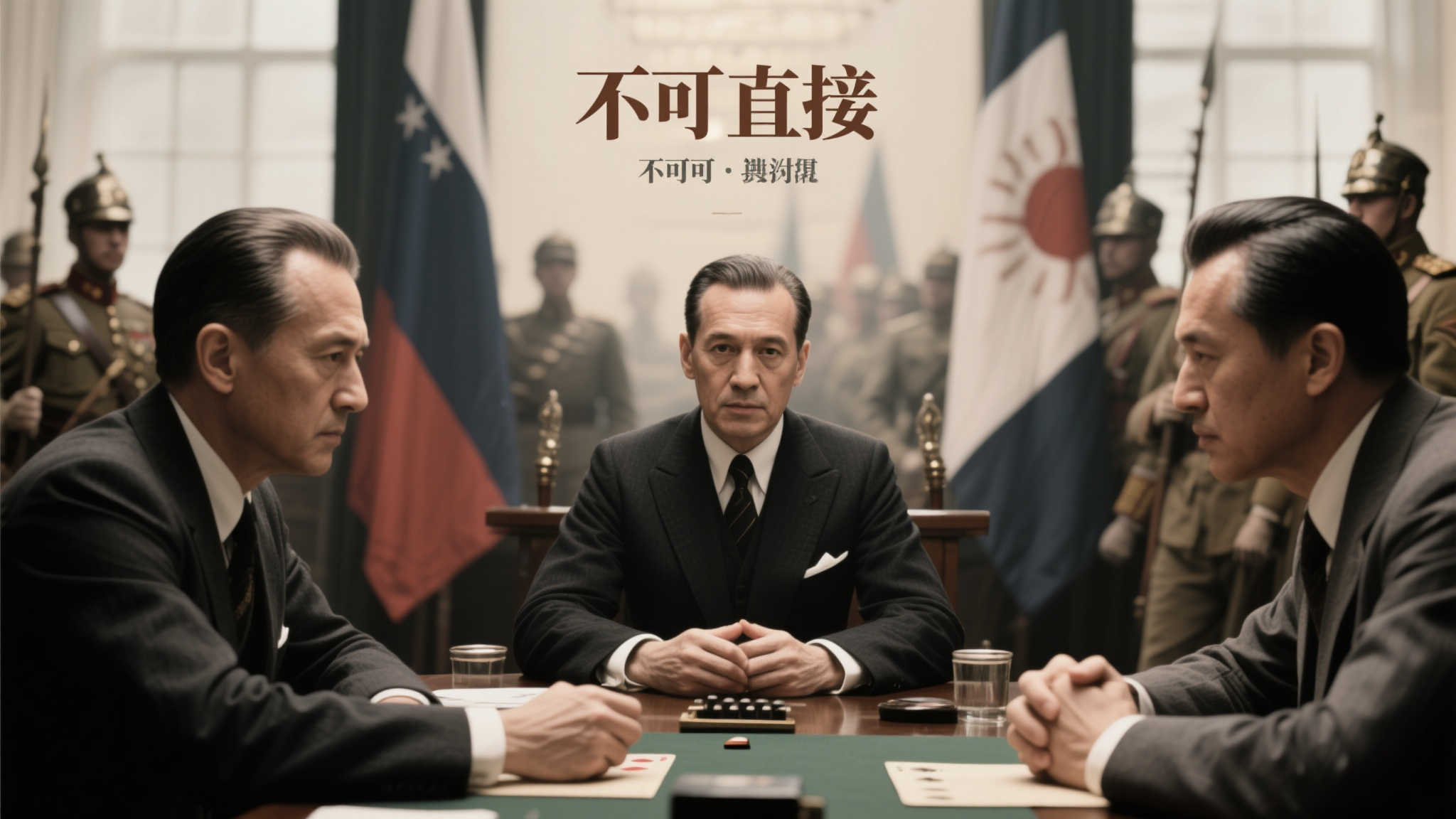 小林将军挥剑示威,对手呆立不敢动 小林将军挥剑示威,对手呆立不敢动